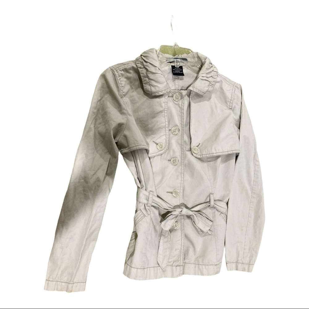 Petite size medium cream light jacket